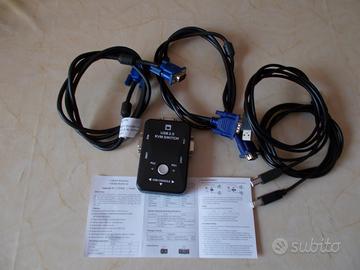 Switch collegare 2 pc ad 1 monitor