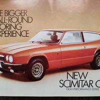 Brochure Reliant Scimitar GTE
