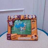 Porta foto giallorosso