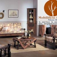 Soggiorno Taverna In Stile Rustico cd0029