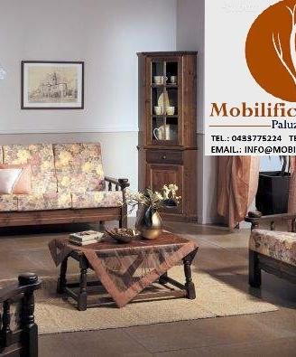 Soggiorno Taverna In Stile Rustico cd0029