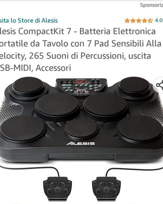 Batteria elettronica portatile