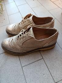 Scarpe donna Cinti tg 37 beige/dorato