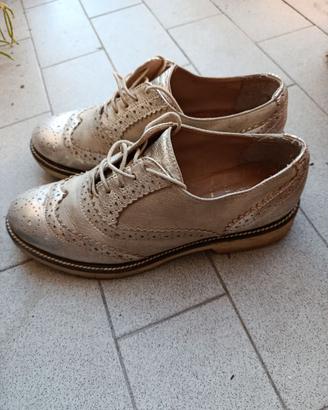 Scarpe donna Cinti tg 37 beige/dorato