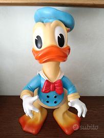 Paperino in ledraplastic anni 50/60