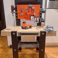 Smoby banco lavoro Black+Decker gioco bambino