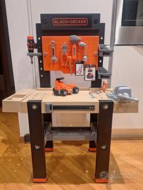 Smoby banco lavoro Black+Decker gioco bambino