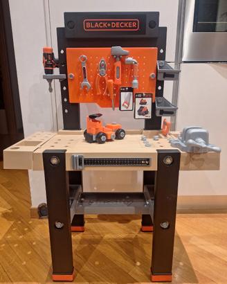 Smoby banco lavoro Black+Decker gioco bambino