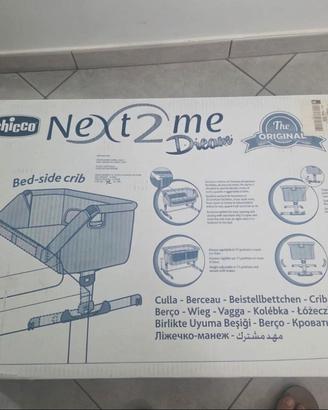 Next to me chicco culla