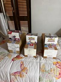 Box e case pokemon ita