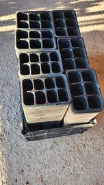 150 pz. contenitori 6/8buchi 15x11 germogliazione 