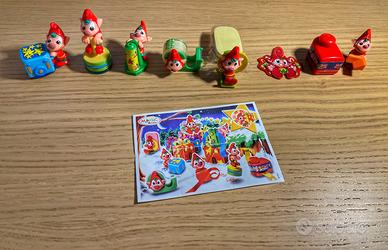 Collezione Kinder I Folletti di Natale verdi