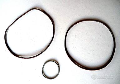N.3 CINGHIE ELASTICHE in METALLO PER TRASMISSIONI