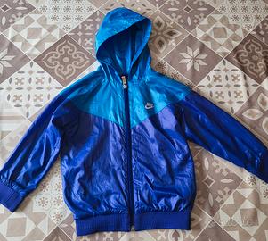Giubbino antivento Nike blu-azzurro 24-36 mesi