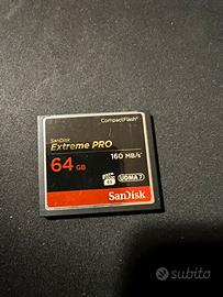 Memoria Compact Flash CF 64 gb
