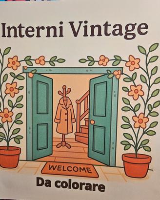 Interni Vintage Da colorare 