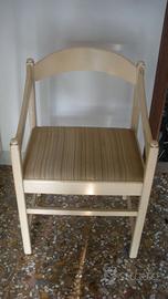 Sedie da soggiorno tappezzate