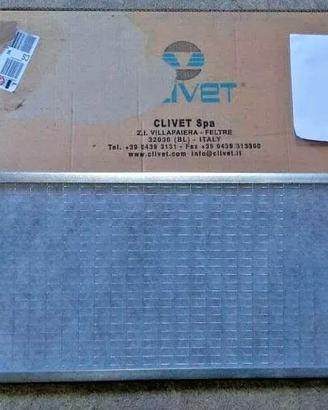 Filtro per UTA interna CLIVET e vari - cm 119x33x2