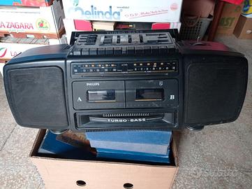 Radio portatile Philips turbo bass
