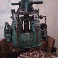 torchio idraulico da 60+carolla +fiamme +tine