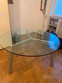 Tavolo cristallo DESALTO