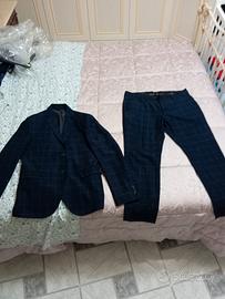 vestito blu taglia 50