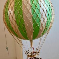 Mongolfiera decorativa diametro 32cm royal