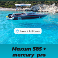 BARCA americana maxum + mercury + TRASPORTO