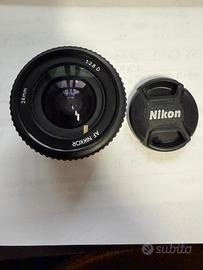OBIETTIVO NIKON AF NIKKOR 24mm 1:2.8 D