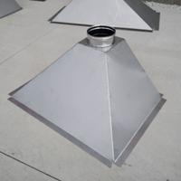 Cappa acciaio inox per camino/barbacue