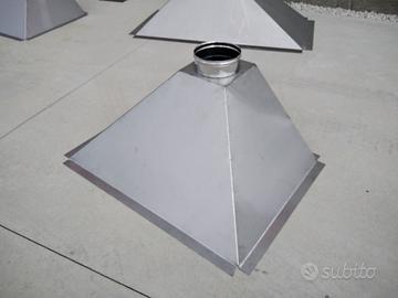 Cappa acciaio inox per camino/barbacue