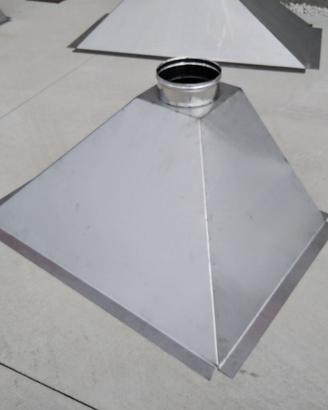 Cappa acciaio inox per camino/barbacue