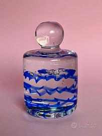 Fermacarte in Vetro di Murano Artigianale Blu