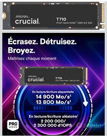 Crucial T710 SSD 2TB SSD (Solid State Drive) 