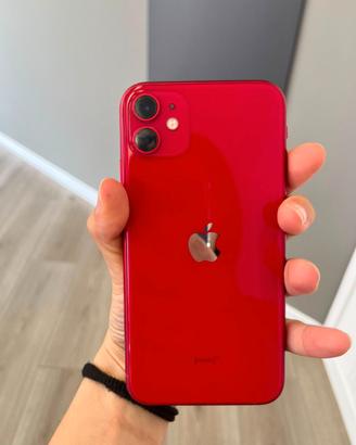 iPhone 11 rosso da 128 GB