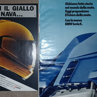 Brochure originali anni 80 Gilera BMW Suzuki Honda