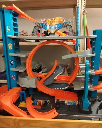 garage e pista Hot Wheels 