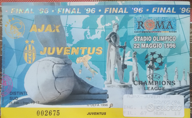 Biglietto finale Champions Juventus Ajax