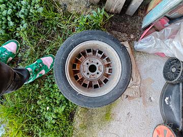 4 cerchi fiat 13 d'epoca