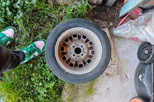 4 cerchi fiat 13 d'epoca