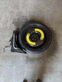 Ruotino di scorta Volkswagen T Roc misura 125/70 R