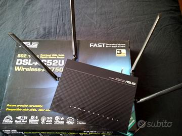 Modem router Asus DSL-AC52U come nuovo