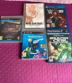 Giochi  ps2 e  ps3
