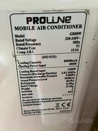 Climatizzatore portatile proline