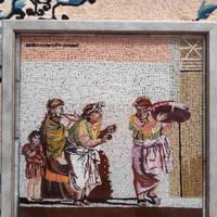 Mosaico I musici ambulanti