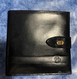 Portafogli nero in pelle “Carlo Filipponi”