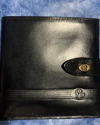 Portafogli nero in pelle “Carlo Filipponi”