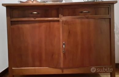 Credenza 2 ante e 2 cassetti in legno massello