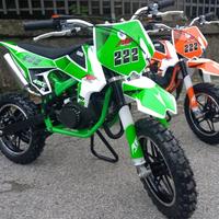 NUOVE MINI CROSS 50cc 2TEMPI RUOTE 10/10 RACING