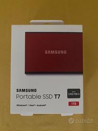 Samsung Portable ssd t7